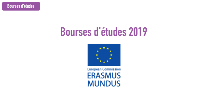 Offre de Bourses Erasmus Mundus 2019 pour les étudiants Algériens