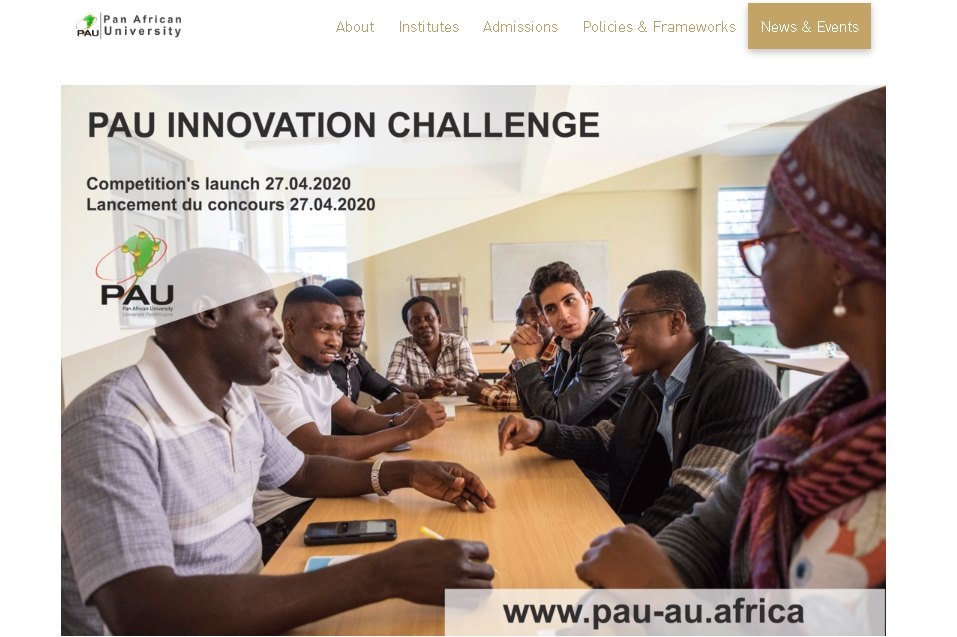 L’Université panafricaine lance «Innovation Challenge» visant à soutenir les porteurs de projets créatifs et innovants